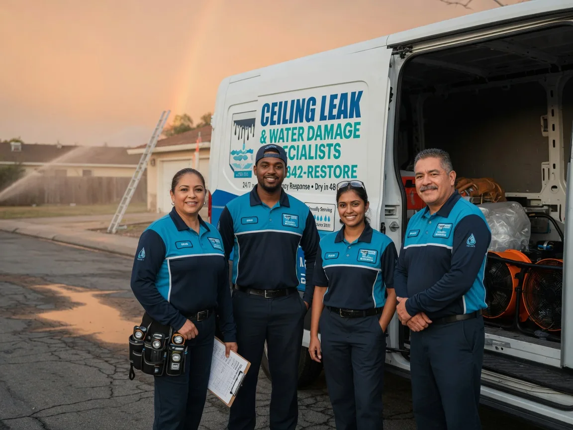 Ceiling Leak Cleanup company in Center Point, IA