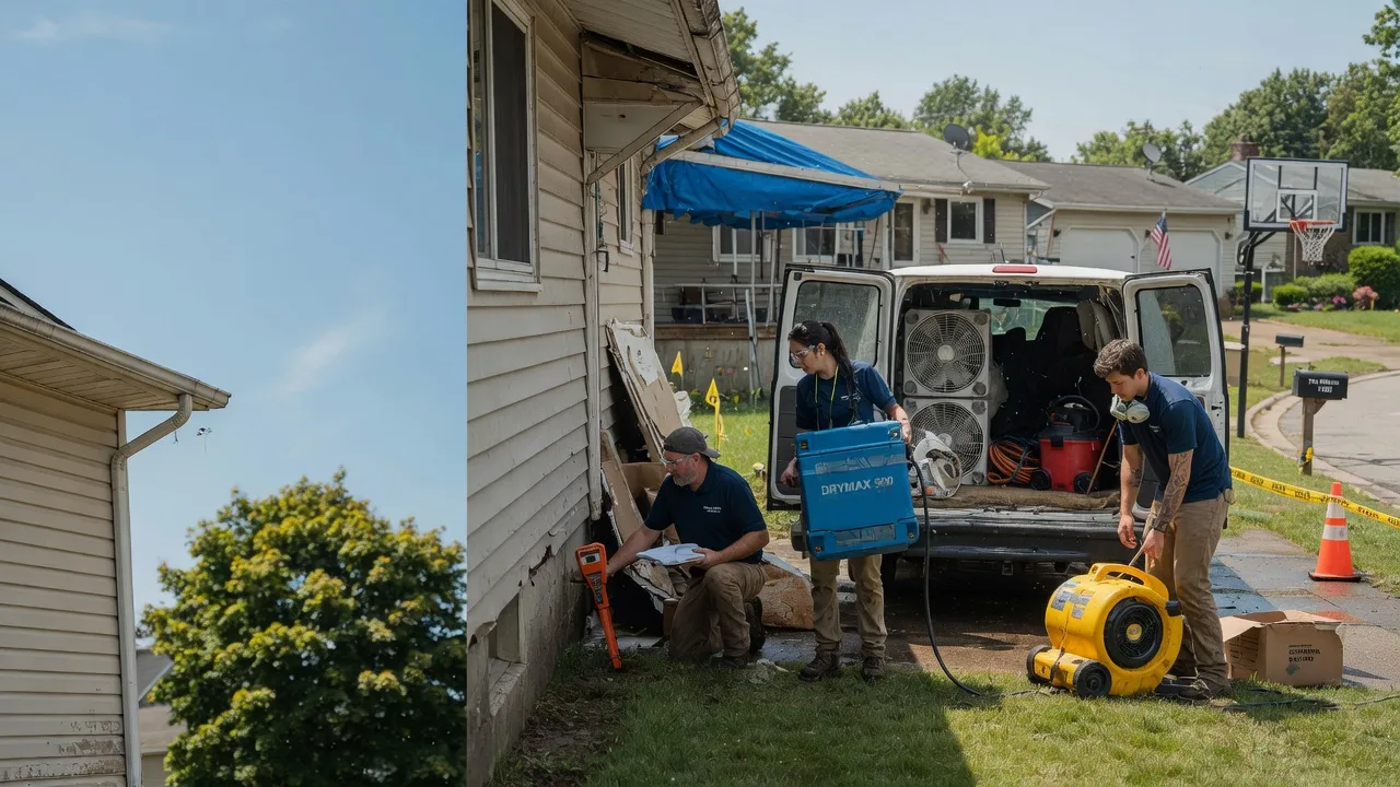 Ceiling Leak Cleanup in Center Point, IA near me