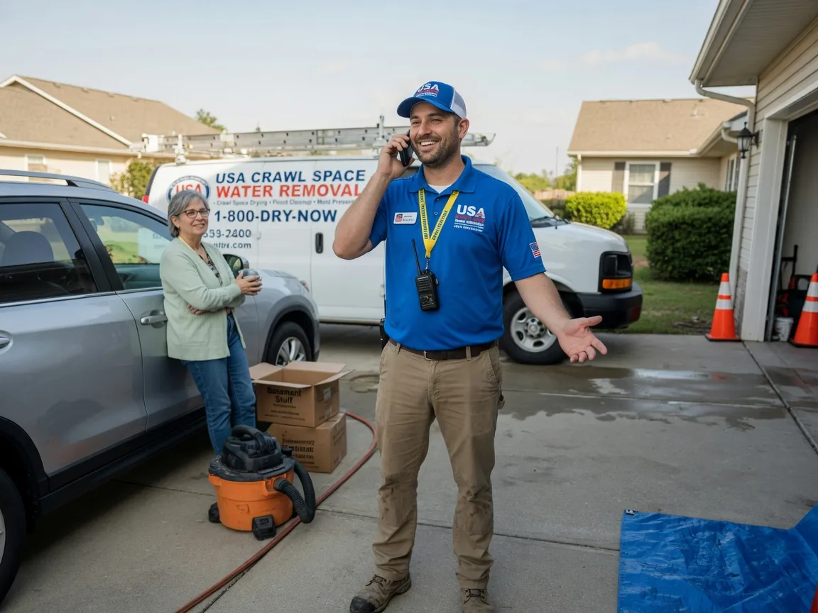 Crawl Space Water Removal Center Point, IA FAQs